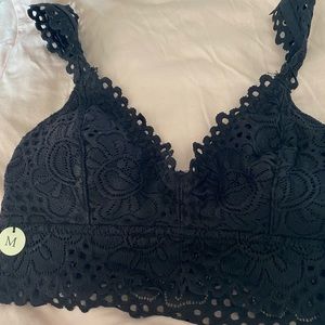 Black bralette